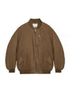 Bakya Zipper Bomber Jacket Brown - ISABEL MARANT - BALAAN 2