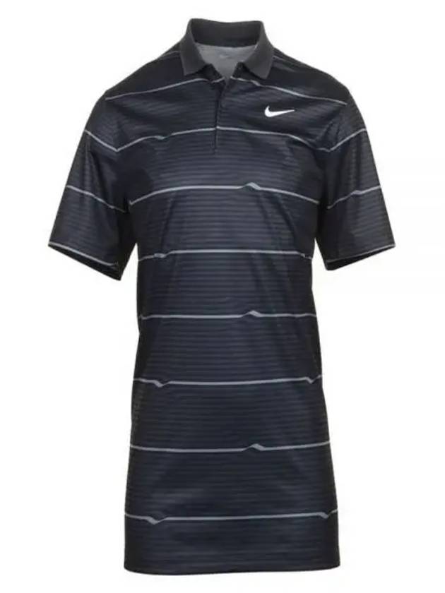 Golf Shoes Men's Golf Dry Fit Victory Ripple Polo FD5829 010 M NK DF VICTORY POLO RIPPLE - NIKE - BALAAN 2