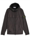 Garment Dyed Crinkle Reps R-Nylon Jacket Grey - STONE ISLAND - BALAAN 2