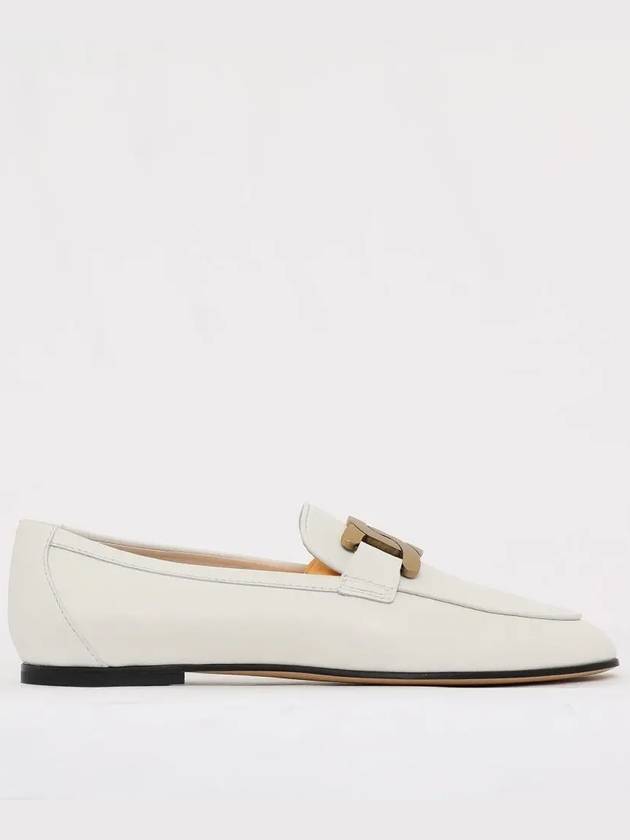 Kate Leather Loafers White - TOD'S - BALAAN 4