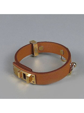 MINI DOG gold ring decoration bracelet - HERMES - BALAAN 1