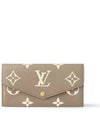 Sarah Monogram Empreinte Long Wallet Brown - LOUIS VUITTON - BALAAN 2