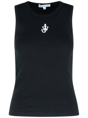 JW Anderson Anchor Embroid Vest - JW ANDERSON - BALAAN 1