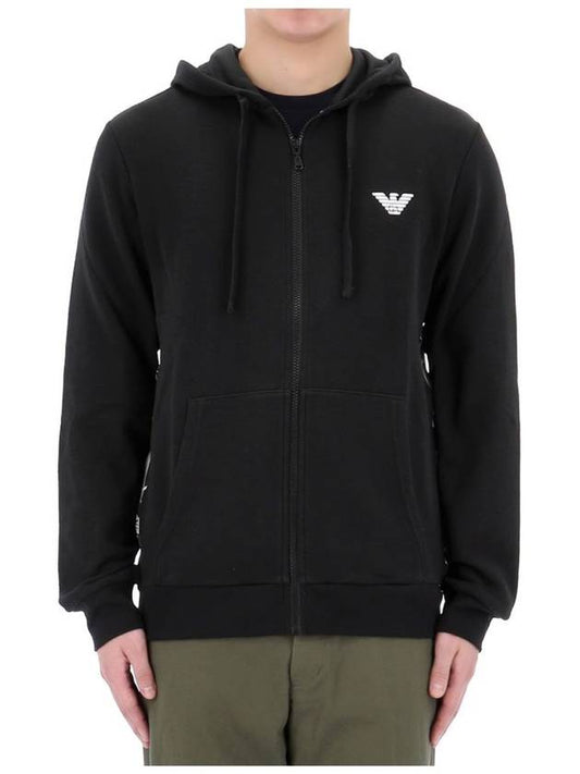 Armani logo pullover hooded zip up 111666 00020 - EMPORIO ARMANI - BALAAN 2