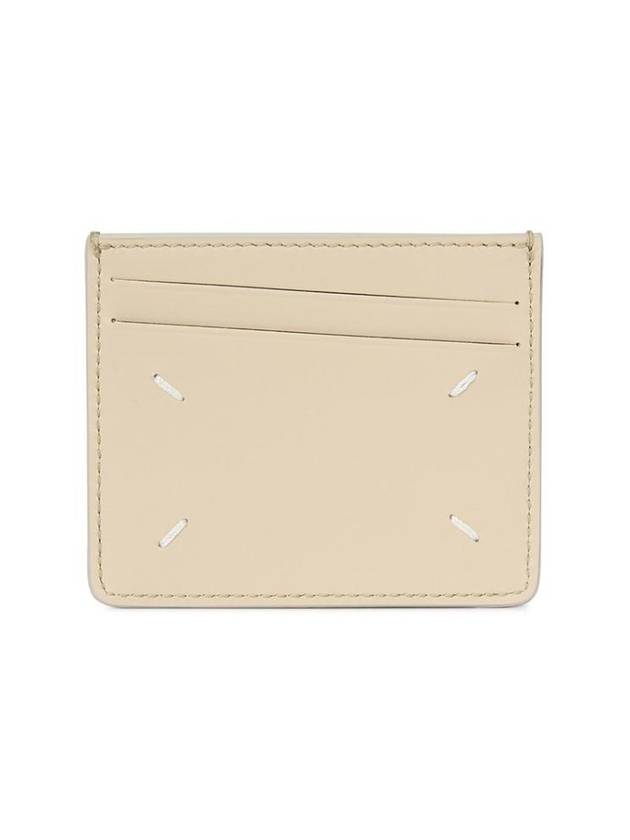 Stitch Diagonal Card Wallet Beige - MAISON MARGIELA - BALAAN 1