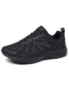 Wide Low Top Sneakers Triple Black - NEW BALANCE - BALAAN 7