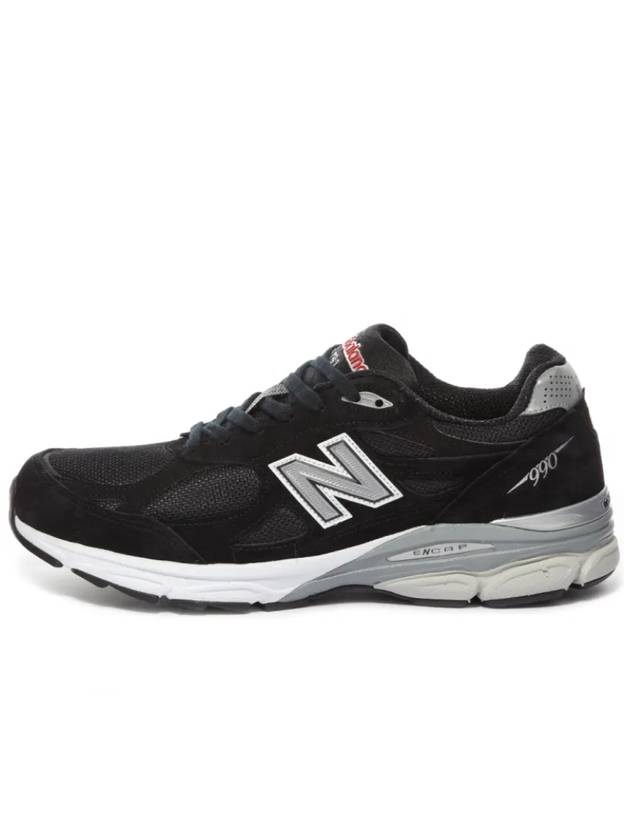 990V3 Made In USA Low Top Sneakers Black - NEW BALANCE - BALAAN 3