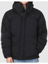 Vail Combo Hooded Down Jacket Black - TEN C - BALAAN 4