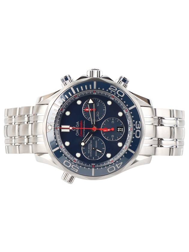 212 30 44 50 03 001 Seamaster 300 Diver Chronograph Blue Plate Men s Watch Invoice 34154 - OMEGA - BALAAN 3