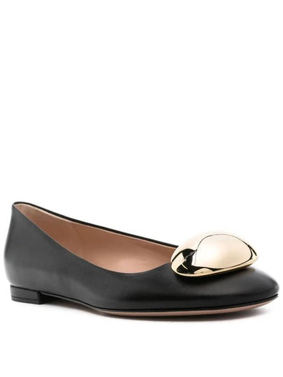 Gianvito Rossi Flat shoes Black - GIANVITO ROSSI - BALAAN 2