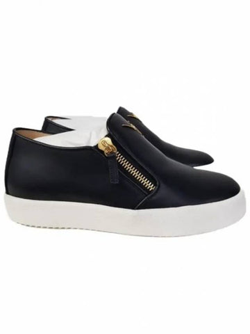 Women's RW70006 001 Metal Zipper Sneakers - GIUSEPPE ZANOTTI - BALAAN 1