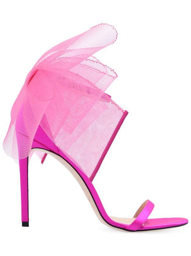 Jimmy Choo ‘Aveline’ Heeled Sandals, Women's, Pink - JIMMY CHOO - BALAAN 1