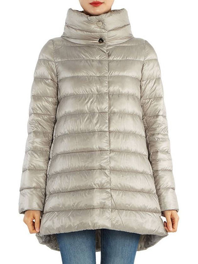 Amelia Goose Down Padding Pearl Grey - HERNO - BALAAN 2