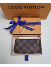 Damier Eben Pouch Key Holder Brown - LOUIS VUITTON - BALAAN 2