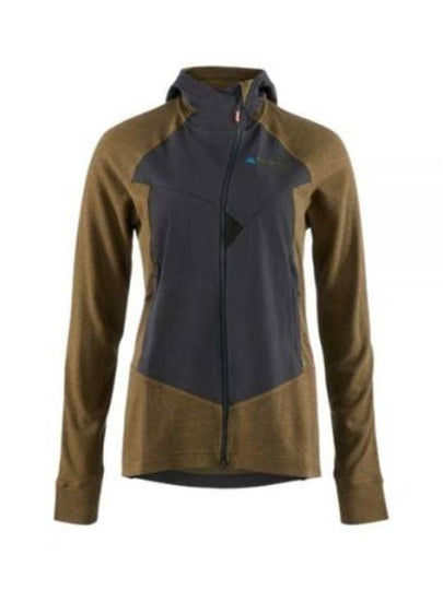 Men's Hugin Zip Up Hoodie Raven Olive - KLATTERMUSEN - BALAAN 2