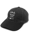 Logo Denim Ball Cap Black - A.P.C. - BALAAN 2