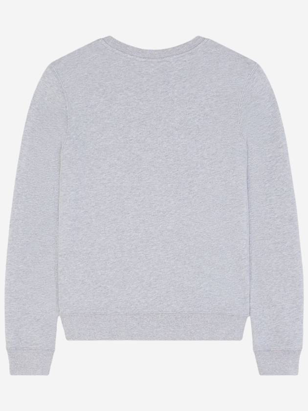 Fox Head Patch Regular Sweatshirt Grey - MAISON KITSUNE - BALAAN 3