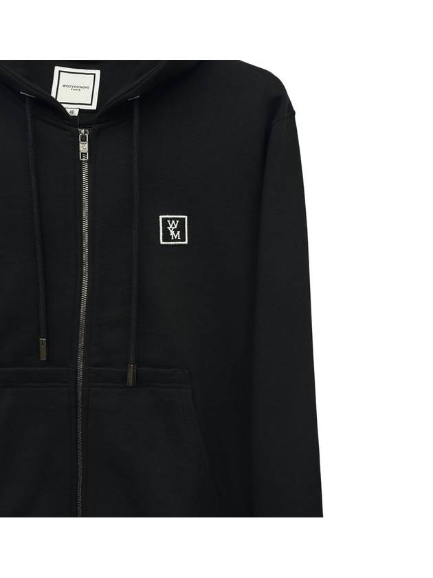 Back logo hooded zip up black - WOOYOUNGMI - BALAAN 5