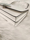 Women s Brushed Leather Shoulder Bag White 1BD321 Condition - PRADA - BALAAN 13