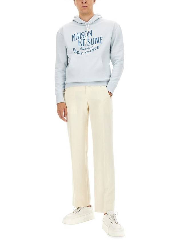 Maison Kitsuné Sweatshirt With Logo Print - MAISON KITSUNE - BALAAN 2