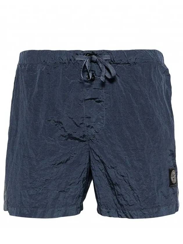 Swimming Nylon Trunk Shorts Avio Blue - STONE ISLAND - BALAAN 2