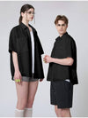 Half Sleeve Shirt Black - ATHPLATFORM - BALAAN 1