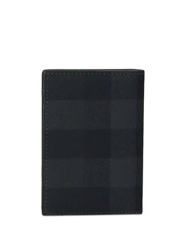 Check Half Card Wallet Grey - BURBERRY - BALAAN 4