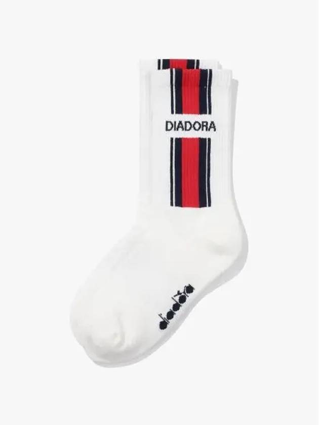 Diadora Striped Jacquard Quarter Socks NAVY - DIADORA - BALAAN 1