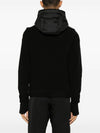 Padded Fleece Hooded Jacket Black - MONCLER - BALAAN 5