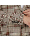 Men's Check Jacket Brown - RVR LARDINI - BALAAN 11