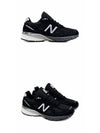 Made in USA 990V4 Black Silver Sneakers U990BL4 - NEW BALANCE - BALAAN 5