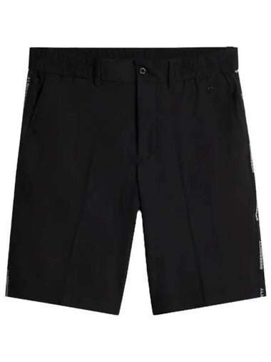 Men's Stuart Stripe Shorts Black - J.LINDEBERG - BALAAN 1