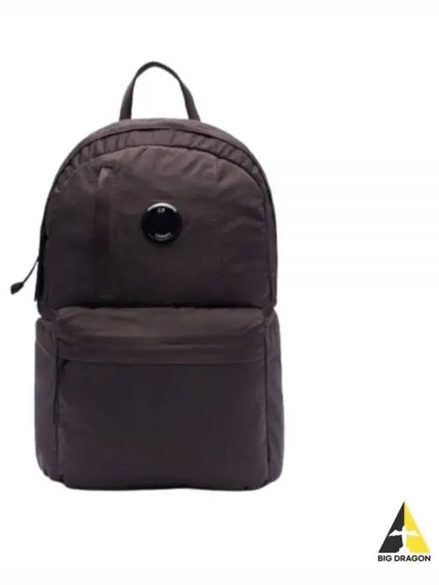 Lens Detail Nylon B Backpack Dark Purple - CP COMPANY - BALAAN 2