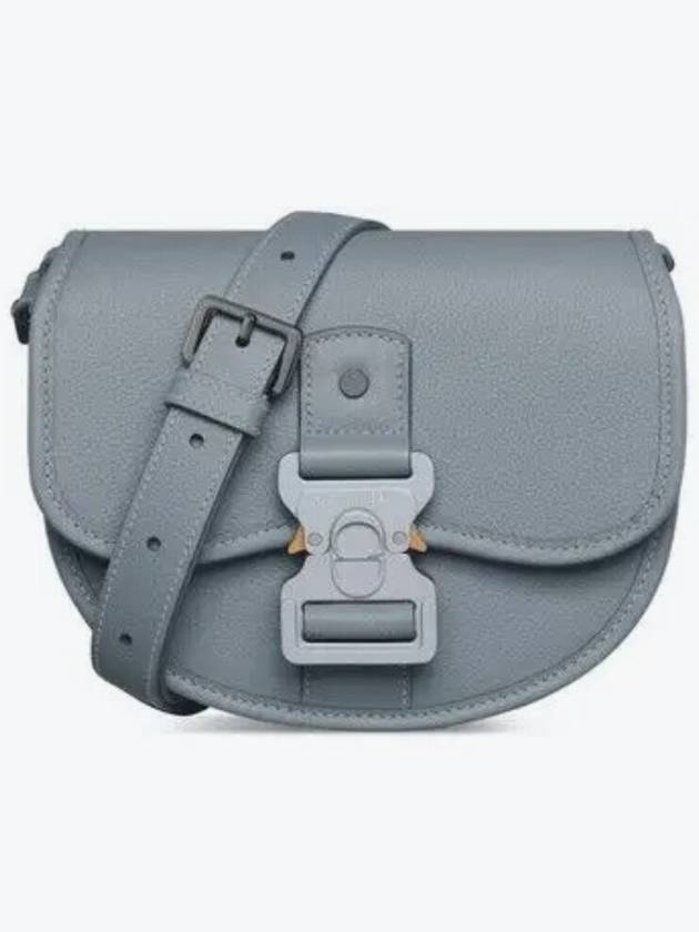 Gallop Mini Messenger Bag Gray Grain Calfskin - DIOR - BALAAN 2