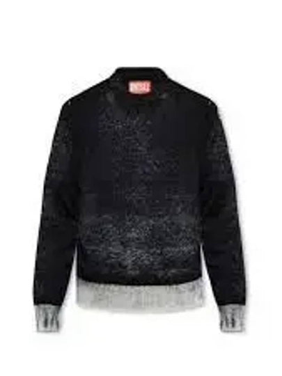 K Larence B Knit Top Black - DIESEL - BALAAN 2