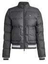 Women's Nylon Melange Padded Jacket Charcoal Heather Grey - G/FORE - BALAAN 2