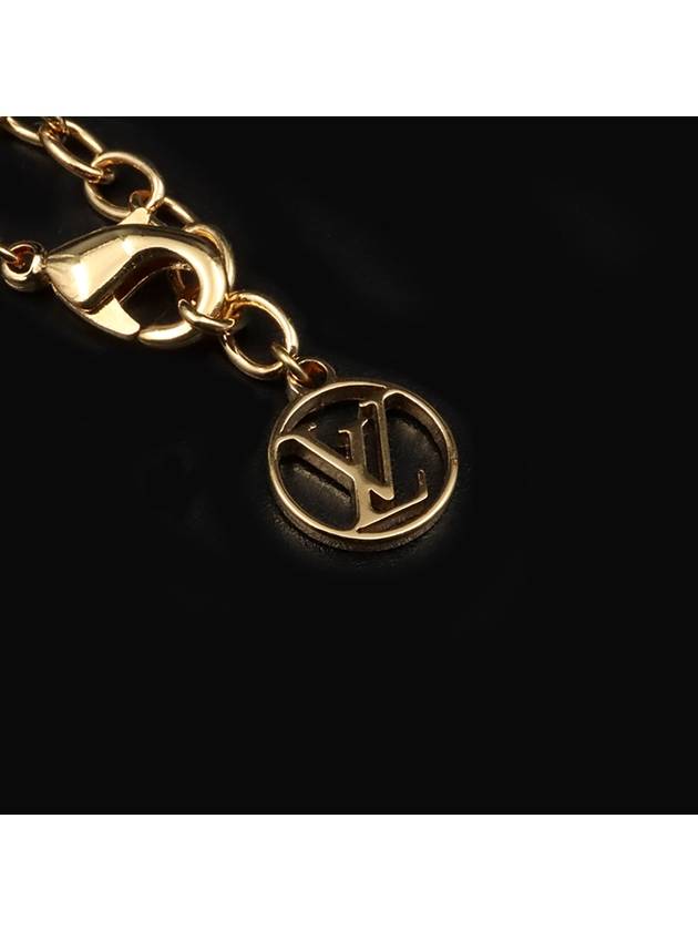 Gold LV Flower Twiggy Necklace - LOUIS VUITTON - BALAAN 5