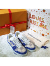 LV Trainer Sneakers 1AC57O Blue - LOUIS VUITTON - BALAAN 6