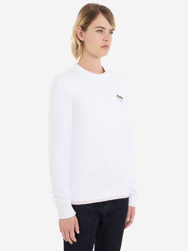 Rainbow Fox Sweatshirt White SPGPU00302 - MAISON KITSUNE - BALAAN 6