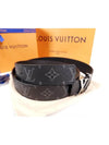 LV Initiales 35MM Reversible Monogram Leather Belt Black - LOUIS VUITTON - BALAAN 5