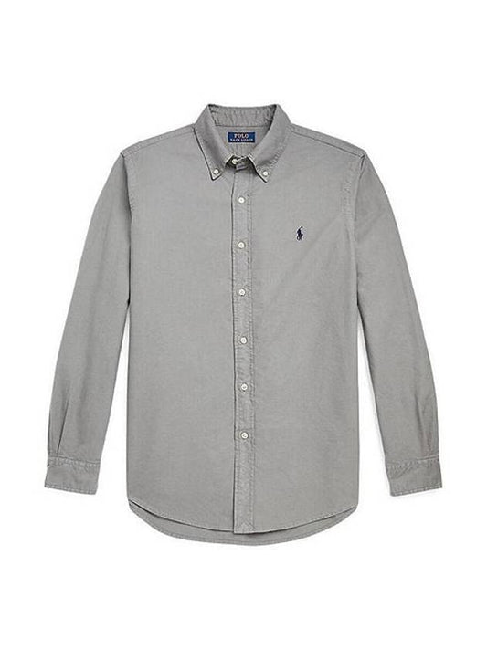 Classic Fit Garment Dyed Oxford Shirt 710888705001 - POLO RALPH LAUREN - BALAAN 1