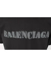 Stancil Logo Short Sleeve T Shirt S - BALENCIAGA - BALAAN 5