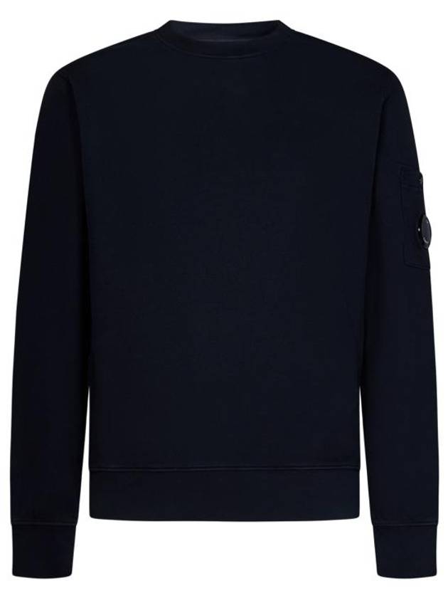 Lens Wappen Cotton Sweatshirt Navy - CP COMPANY - BALAAN 2