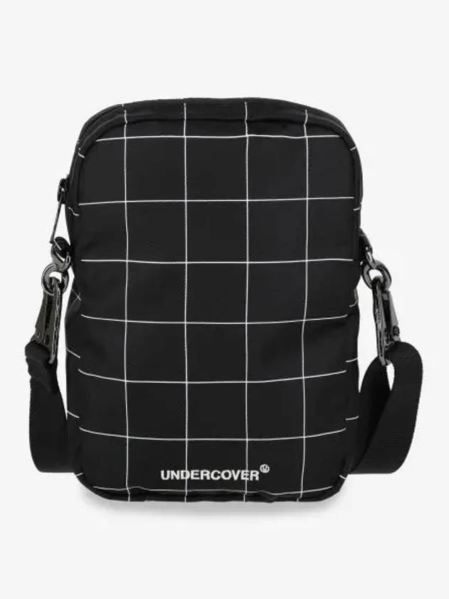 Check All Over Nylon Pouch Black UP2D4B03 - UNDERCOVER - BALAAN 1