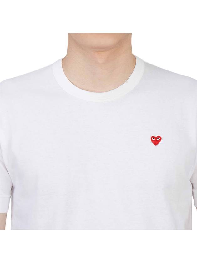 Comme des Gar ons Mini Red Waffen Men s Short Sleeve T Shirt AZ T304 051 2 - COMME DES GARCONS PLAY - BALAAN 6