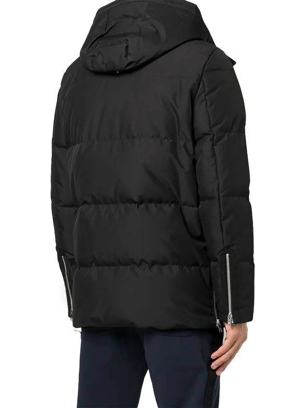 Cloud 3Q Hooded Down Padding Black - MOOSE KNUCKLES - BALAAN 4