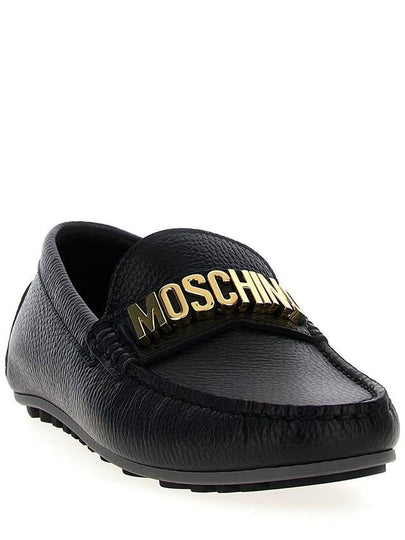 Moschino 'Lettering' Loafers - MOSCHINO - BALAAN 2