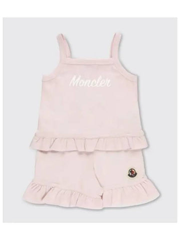 Kids romper top and bottom set 8M000148790N 503 - MONCLER - BALAAN 1