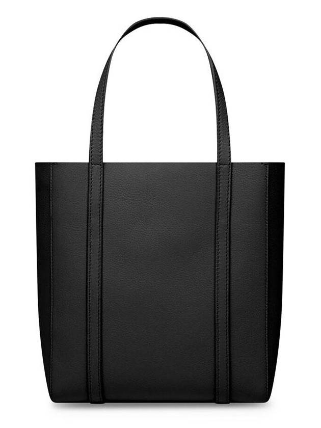 Everyday Small Leather Tote Bag Black - BALENCIAGA - BALAAN 4