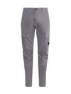 Lens Detail Panel Cargo Straight Pants Grey - CP COMPANY - BALAAN 2